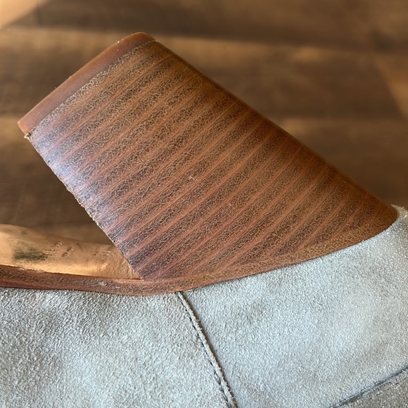 rag bone harrow light gray suede leather boots Sz 8.5 - Picture 11 of 11